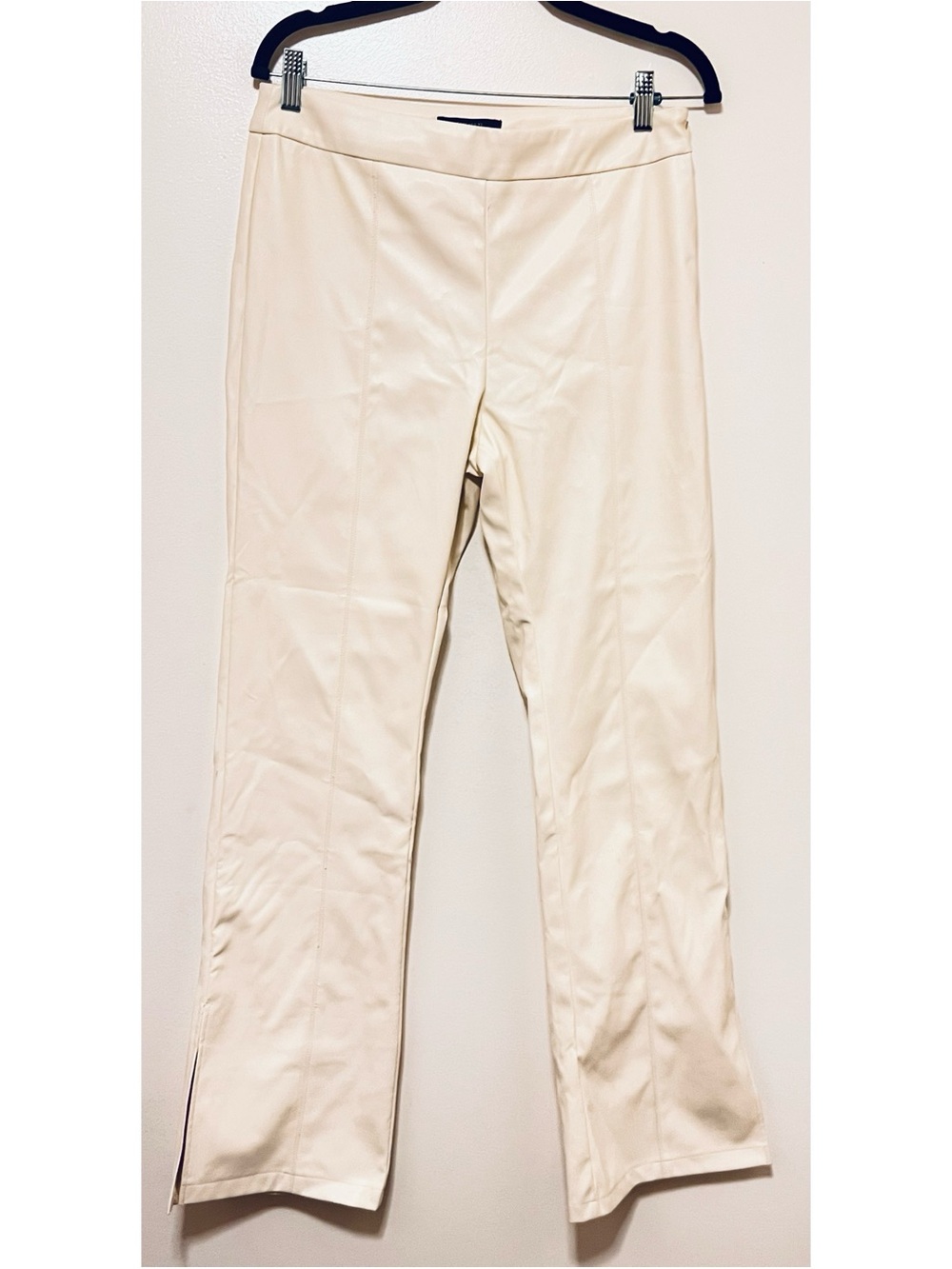 Forever 21 Cream Boot-Cut Pants